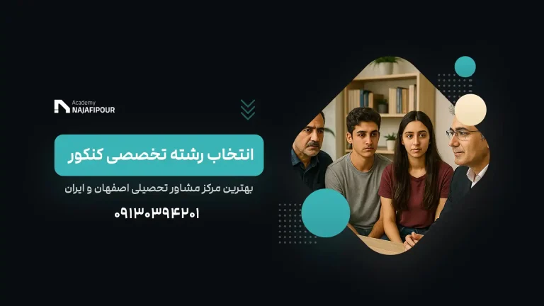 بهترین مرکز مشاور انتخاب رشته کنکور اصفهان و ایران - آکادمی نجفی