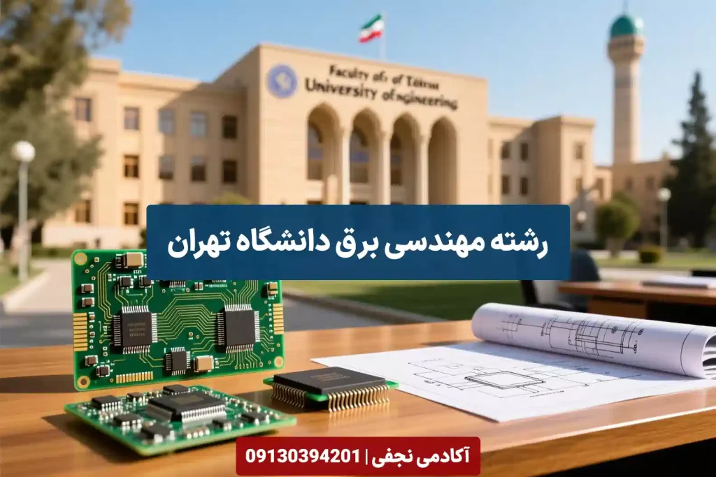 رتبه لازم برای قبولی در رشته مهندسی برق دانشگاه تهران - سایت مشاوره تحصیلی آکادمی نجفی