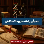 معرفی تمامی رشته های دانشگاهی - سایت مشاوره تحصیلی آکادمی نجفی
