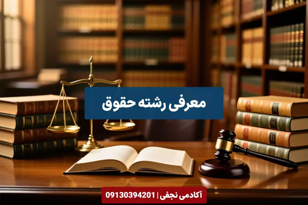 معرفی رشته حقوق مرکز مشاوره انتخاب رشته کنکور آکادمی نجفی