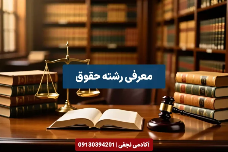 معرفی رشته حقوق مرکز مشاوره انتخاب رشته کنکور آکادمی نجفی