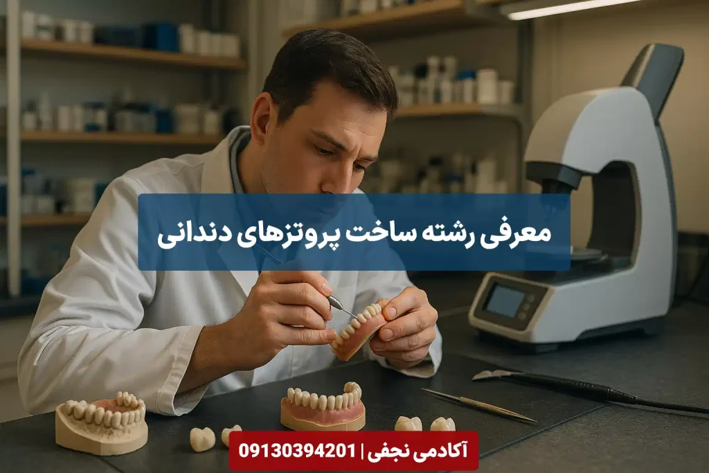 معرفی رشته ساخت پروتزهای دندانی مرکز مشاوره انتخاب رشته کنکور آکادمی نجفی