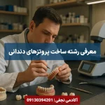 معرفی رشته ساخت پروتزهای دندانی مرکز مشاوره انتخاب رشته کنکور آکادمی نجفی