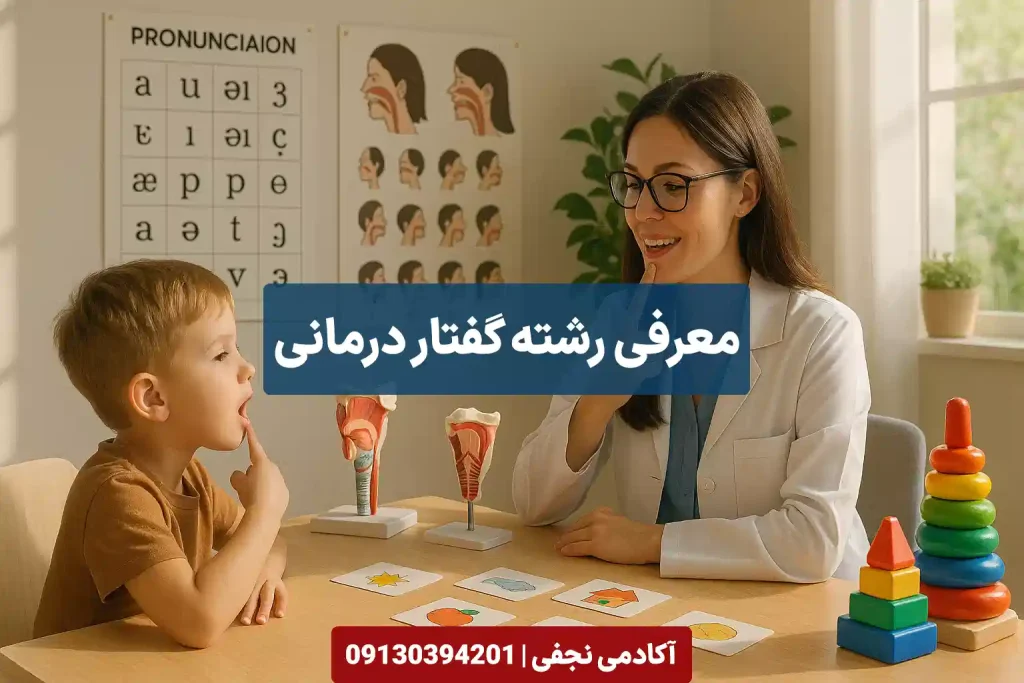 معرفی رشته گفتار درمانی مرکز مشاوره انتخاب رشته کنکور آکادمی نجفی