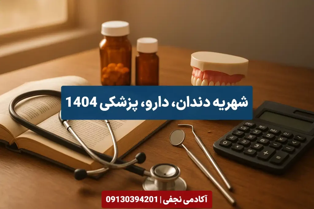 هزینه و شهریه دانشگاه دندانپزشکی، داروسازی، پزشکی سال تحصیلی 1404 و 1405 - مرکز مشاوره انتخاب رشته آکادمی نجفی اصفهان