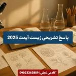 پاسخ تشریحی زیست آیمت 2025 سایت آکادمی نجفی