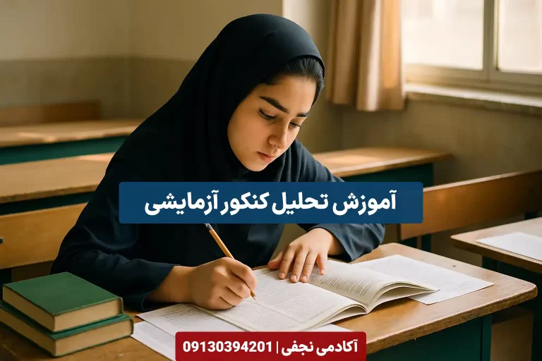آموزش صحیح تحلیل کنکور آزمایشی - آکادمی نجفی
