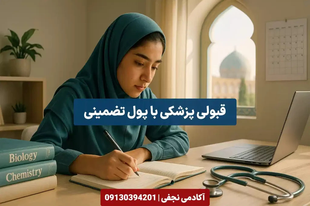 قبولی پزشکی با پول به صورت تضمینی